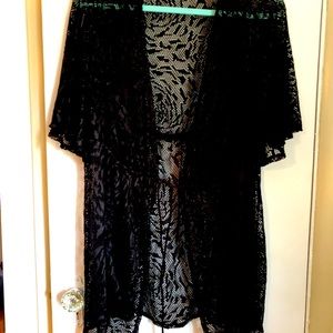 Women’s swim Black Coverup